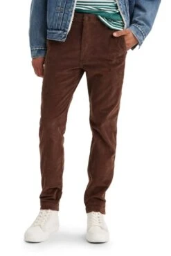 Levis Pantalon Velours LEVI'S® XX CHINO STANDARD Brown Garment Dye -Hommes Mode Vêtements Magasin levis 17196 00 77 2
