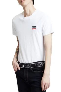 Tee-shirt LEVIS PACK X2 White/ Mineral Black 11 Tee-shirt LEVIS PACK X2 White/ Mineral Black -Hommes Mode Vêtements Magasin levis 17947 1