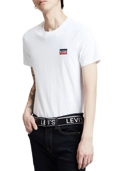 Tee-shirt LEVIS PACK X2 White/ Mineral Black 7 Tee-shirt LEVIS PACK X2 White/ Mineral Black – Image 5