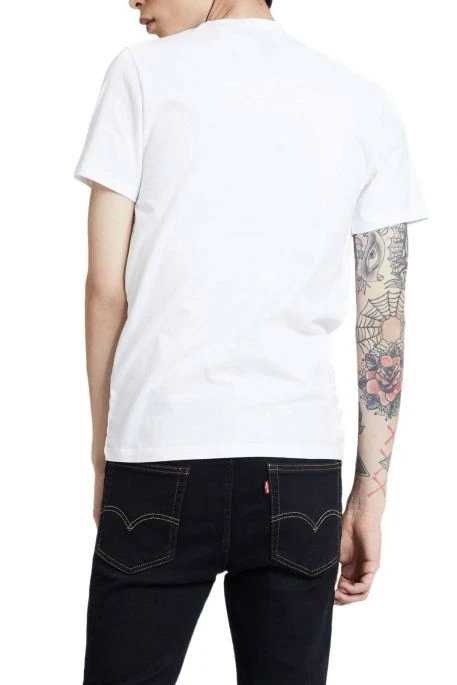 Tee-shirt LEVIS PACK X2 White/ Mineral Black 4 Tee-shirt LEVIS PACK X2 White/ Mineral Black – Image 2