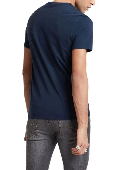 Levis Tee-shirt LEVI'S® PACK X2 CREW Dress Blues/ White 3 Levis Tee-shirt LEVI'S® PACK X2 CREW Dress Blues/ White