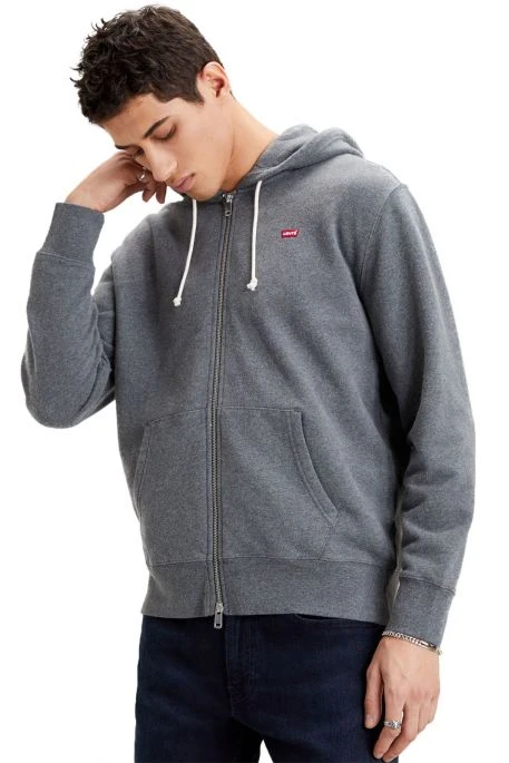 Levis Sweat LEVI'S® NEW ORIGINAL ZIP Charcoal 3 Levis Sweat LEVI'S® NEW ORIGINAL ZIP Charcoal