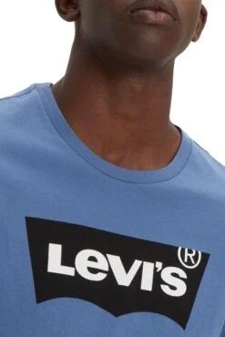 Levis Tee Shirt LEVI'S® GRAPHIC CREWNECK Sunset Blue