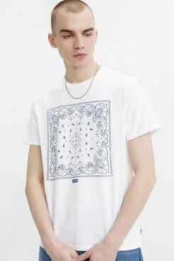 Levis Tee Shirt LEVI'S® GRAPHIC White -Hommes Mode Vêtements Magasin levis 22491 13 82 1