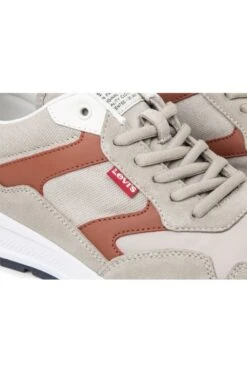 Levis Sneakers LEVI'S® OATS REFRESH Ecru -Hommes Mode Vêtements Magasin levis 234233 696 21 4