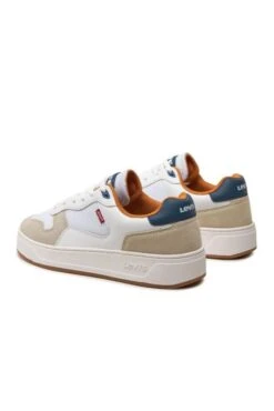 Levis Baskets LEVI'S® GLIDE Regular White 8 Levis Baskets LEVI'S® GLIDE Regular White -Hommes Mode Vêtements Magasin levis 235200 947 51 3
