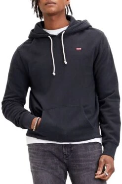 Levis Sweat LEVI'S® NEW ORIGINAL HOODIE Mineral Black 6 Levis Sweat LEVI'S® NEW ORIGINAL HOODIE Mineral Black -Hommes Mode Vêtements Magasin levis 34581 00 01 1