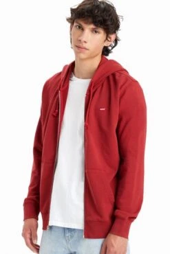 Levis Sweat LEVI'S® NEW ORIGINAL ZIP Sun-Dried Tomato