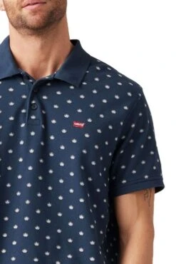 Levis Polo LEVI'S® HOUSEMARK Dress Blue -Hommes Mode Vêtements Magasin levis 35883 01 88 3