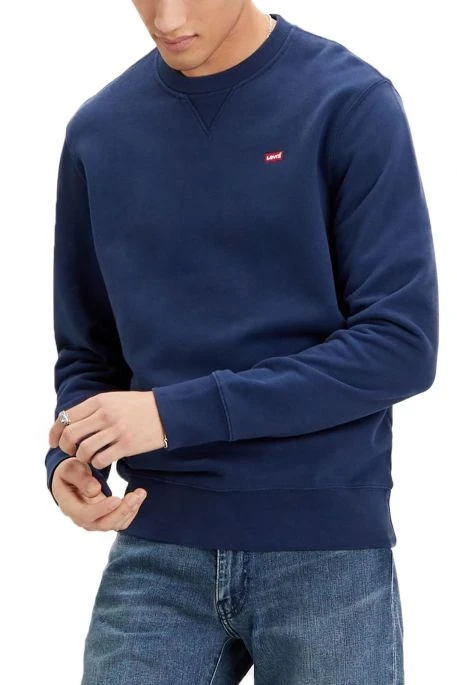 Levis Sweat LEVI'S® ORIGINAL CREW Dress Blue 5 Levis Sweat LEVI'S® ORIGINAL CREW Dress Blue – Image 3