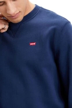 Levis Sweat LEVI'S® ORIGINAL CREW Dress Blue 6 Levis Sweat LEVI'S® ORIGINAL CREW Dress Blue -Hommes Mode Vêtements Magasin levis 35909 00 01 3
