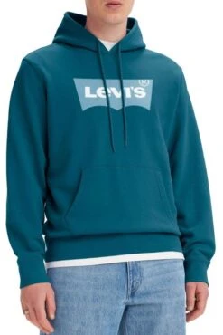 Levis Sweat LEVI'S® HOODIE Ocean Blue 6 Levis Sweat LEVI'S® HOODIE Ocean Blue -Hommes Mode Vêtements Magasin levis 38424 00 59 2