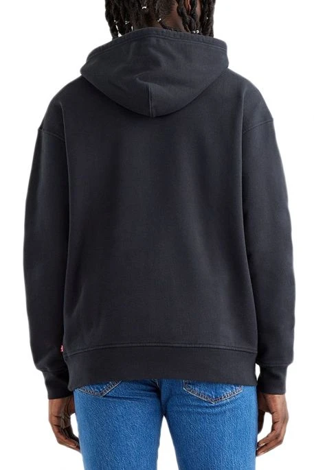 Levis Sweat LEVI'S® RELAXED GRAPHIC HOODIE Outline Caviar 3 Levis Sweat LEVI'S® RELAXED GRAPHIC HOODIE Outline Caviar