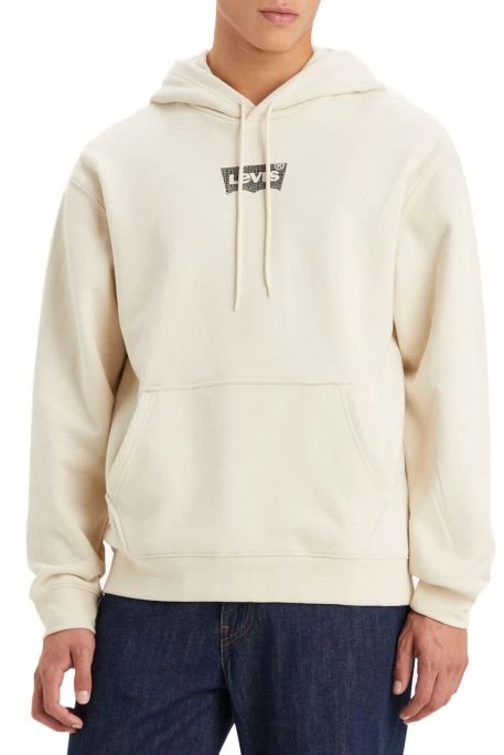 Sweat LEVIS® RELAXED GRAPHIC HOODIE Fog 4 Sweat LEVIS® RELAXED GRAPHIC HOODIE Fog – Image 2
