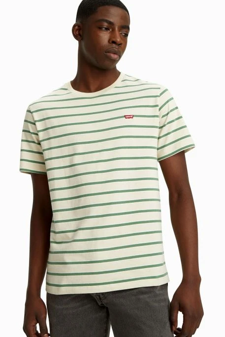 Levis Tee-shirt LEVI'S® ORIGINAL HOUSEMARK Stripe Fog 3 Levis Tee-shirt LEVI'S® ORIGINAL HOUSEMARK Stripe Fog