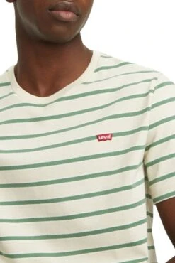 Levis Tee-shirt LEVI'S® ORIGINAL HOUSEMARK Stripe Fog 7 Levis Tee-shirt LEVI'S® ORIGINAL HOUSEMARK Stripe Fog -Hommes Mode Vêtements Magasin levis 56605 02 29 4