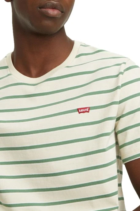 Levis Tee-shirt LEVI'S® ORIGINAL HOUSEMARK Stripe Fog 4 Levis Tee-shirt LEVI'S® ORIGINAL HOUSEMARK Stripe Fog – Image 2