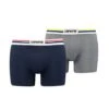Boxer LEVIS SPORT Navy Combo Grey (pack X2)