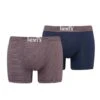 Levis Boxer LEVI'S® STRIPE Pink Combo (lot De 2)