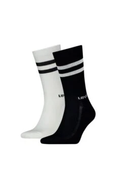 Levis Chaussettes LEVI'S® SPORT Stripe Black White ( Lot De 2 )