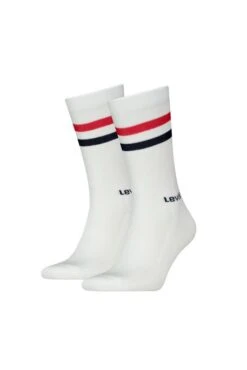 Levis Chaussettes LEVI'S® SPORT Stripe Red White ( Lot De 2 )