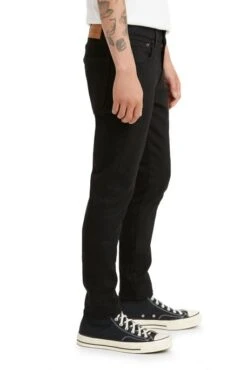 Hommes Mode Vêtements Magasin 28 Jean LEVIS SKINNY TAPER Black Leaf