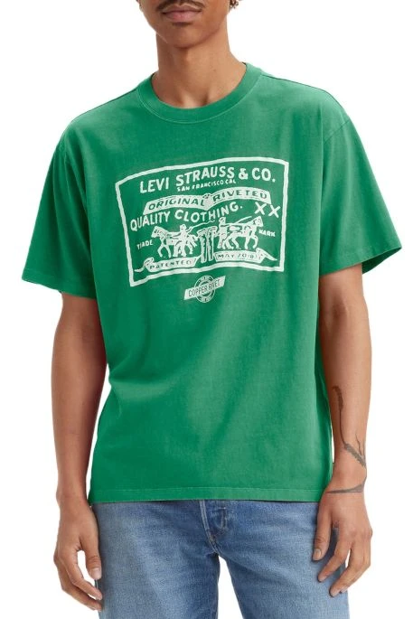 Levis Tee Shirt LEVI'S® HORSE Green 5 Levis Tee Shirt LEVI'S® HORSE Green – Image 3