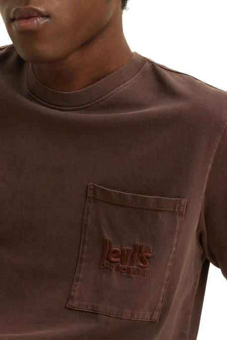 Levis Tee Shirt LEVI'S® POCKET Hot Fudge 4 Levis Tee Shirt LEVI'S® POCKET Hot Fudge – Image 2