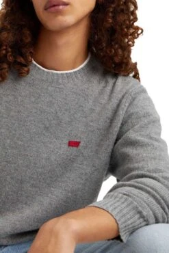 Levis Pull LEVI'S® ORIGINAL HOUSEMARK Grey 9 Levis Pull LEVI'S® ORIGINAL HOUSEMARK Grey -Hommes Mode Vêtements Magasin levis a4320 00 00 4