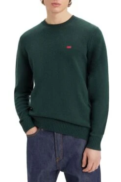 Levis Pull LEVI'S® ORIGINAL HOUSEMARK Spruce -Hommes Mode Vêtements Magasin levis a4320 00 07 2