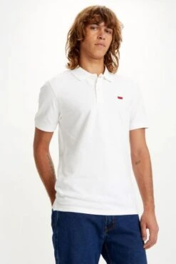 Levis Polo LEVI'S® HOUSEMARK SLIM White -Hommes Mode Vêtements Magasin levis a4842 00 02 1
