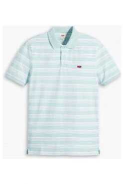 Levis Polo LEVI'S® HOUSEMARK SLIM Pastel Turquoise -Hommes Mode Vêtements Magasin levis a4842 00 07 1
