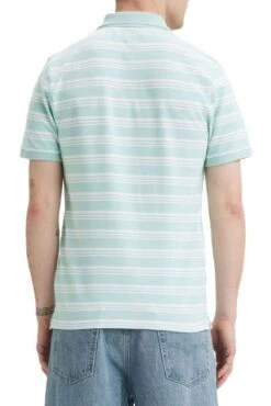 Levis Polo LEVI'S® HOUSEMARK SLIM Pastel Turquoise -Hommes Mode Vêtements Magasin levis a4842 00 07 4