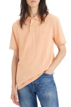 Levis Polo LEVI'S® HOUSEMARK SLIM Peach -Hommes Mode Vêtements Magasin levis a4842 00 44 2