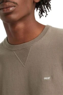 Levis Pull LEVI'S® LIGHTWEIGHT HOUSEMARK Smokey Olive -Hommes Mode Vêtements Magasin levis a7207 00 04 4