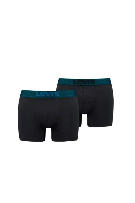 Levis Boxer LEVI'S® MELANGE Black Ocean (lot De 2) 3 Levis Boxer LEVI'S® MELANGE Black Ocean (lot De 2)