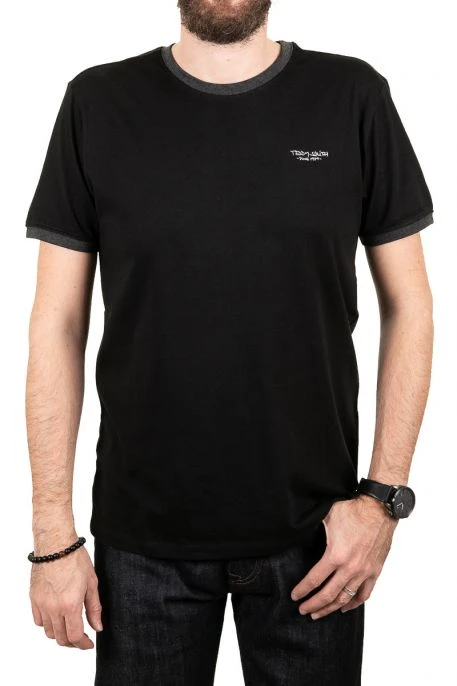 TEE-SHIRT TEDDY SMITH THE TEE Noir Silver 4 TEE-SHIRT TEDDY SMITH THE TEE Noir Silver – Image 2