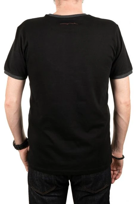 TEE-SHIRT TEDDY SMITH THE TEE Noir Silver 5 TEE-SHIRT TEDDY SMITH THE TEE Noir Silver – Image 3