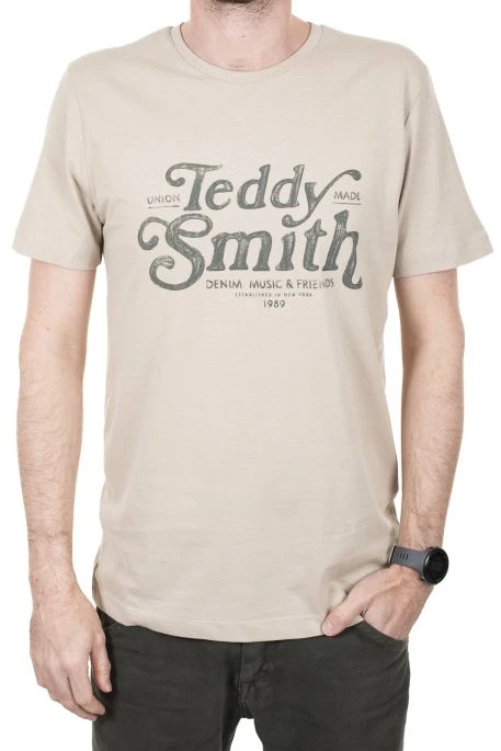 Tee Shirt TEDDY SMITH GIANT Beige 3 Tee Shirt TEDDY SMITH GIANT Beige