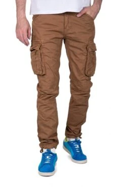 Pantalon Cargo SCHOTT TR RANGER 70 Beige -Hommes Mode Vêtements Magasin mg 0041 2