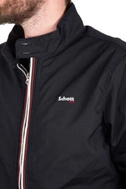 Blouson SCHOTT STARDUST CABLE100 Navy -Hommes Mode Vêtements Magasin mg 0049 1