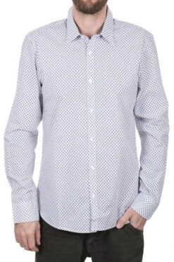 Chemise TEDDY SMITH CARTON Blanc -Hommes Mode Vêtements Magasin mg 0062 2