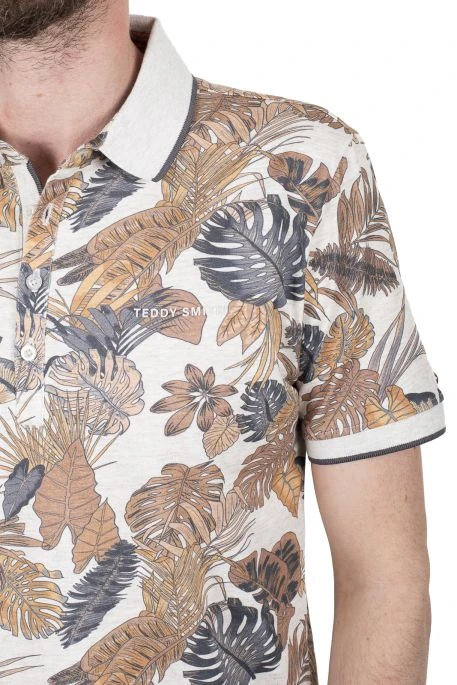 Polo TEDDY SMITH PASY Blanc Ivoire 4 Polo TEDDY SMITH PASY Blanc Ivoire – Image 2