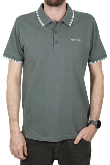 Polo TEDDY SMITH PASIAN Vintage Kaki 4 Polo TEDDY SMITH PASIAN Vintage Kaki – Image 2