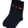 Levis Chaussettes LEVI'S® 3 PACK Black
