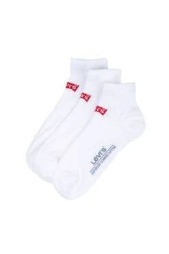 Levis Chaussettes LEVI'S® LOW RISE 3 PACK White
