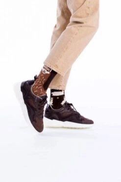 Chaussettes MANY MORNINGS FLUFFY ALPACA Marron