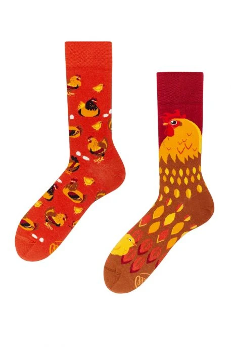 Chaussettes MANY MORNINGS GOLDEN EGGS Orange 5 Chaussettes MANY MORNINGS GOLDEN EGGS Orange – Image 3