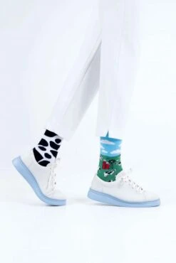 Chaussettes MANY MORNINGS HOLY COW Vert -Hommes Mode Vêtements Magasin mm holy cow r190 2