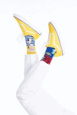 Chaussettes MANY MORNINGS PICASSOCKS Jaune -Hommes Mode Vêtements Magasin mm picassocks r86 2